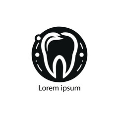 Obraz premium a dental logo design