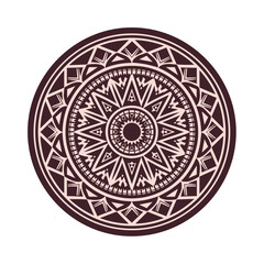 Creative mandala design with colorful.	