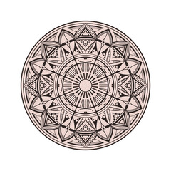Creative mandala design with colorful.	
