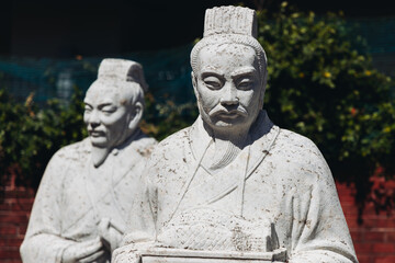 Confucius shrine in Nagasaki, Koshi-byo, Confucian temple in Nagasaki, Japan, Nagasaki prefecture,...