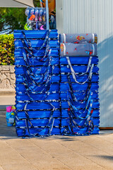 foldable beach foam lounger sold on the market