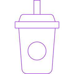 Drink icon single vector illustration