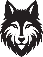 vector illustration of a wolf