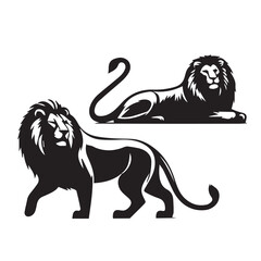 lion vector illustration