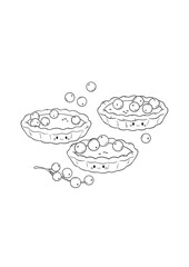 Currant Coloring Page 2