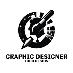 Graphic Designer Vector Logo Design