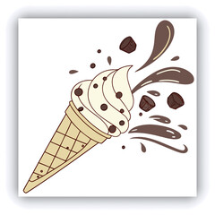 A close up of ice cubes and green mint leaves. The ice cubes are scattered throughout the image, with some on the left side, some in the middle, and others on the right side