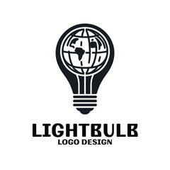 Lightbulb Vector Logo Design
