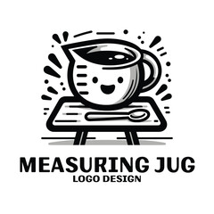 Measuring Jug Vector Logo Design