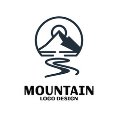 Mountain Vector Logo Design