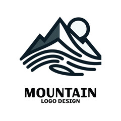 Mountain Vector Logo Design
