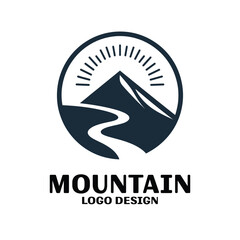 Mountain Vector Logo Design