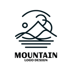 Mountain Vector Logo Design
