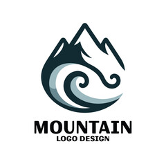 Mountain Vector Logo Design