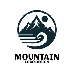 Mountain Vector Logo Design