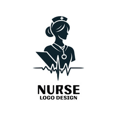Nurse Vector Logo Design