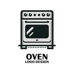 Oven Vector Logo Design