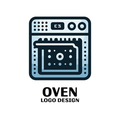Oven Vector Logo Design