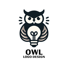 Owl Vector Logo Design