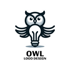 Owl Vector Logo Design