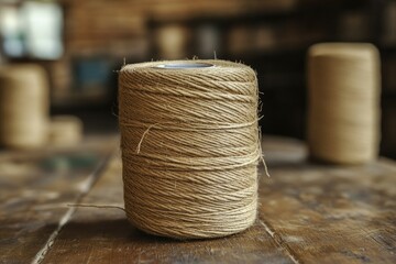 Coiled Twine with Adhesive Tape: Essential Equipment for Packing and Wrapping