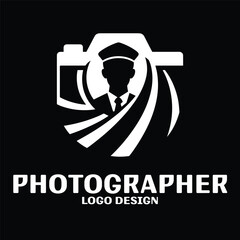 Photographer Vector Logo Design