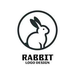 Rabbit Vector Logo Design