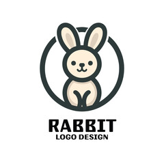 Rabbit Vector Logo Design