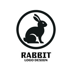 Rabbit Vector Logo Design