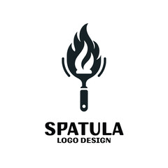 Spatula Vector Logo Design