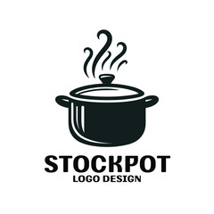 Stockpot Vector Logo Design