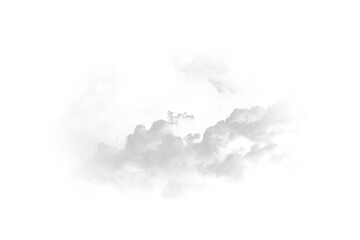 Black cloud isolated on transparent background, simple dark weather png
