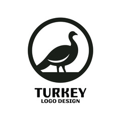 Turkey Vector Logo Design