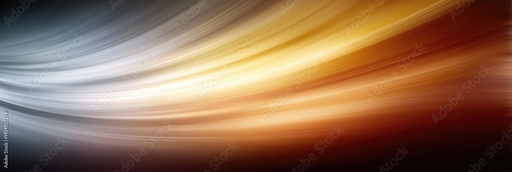 Poster captivating flow of colors and light conveying emotions and stress in an abstract composition