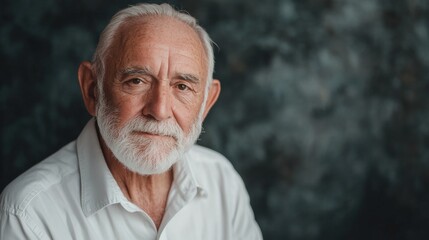 Obraz premium Senior Businessman Portrait