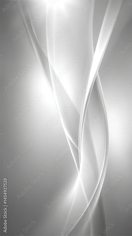 Aufkleber elegant swirls of light create a calming atmosphere in a stress abstract backdrop design