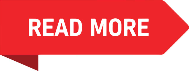read more arrow ribbon vector