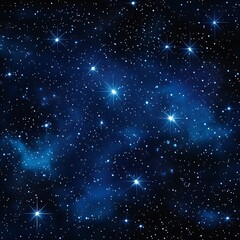 Outer space filled with stunning stars and glowing nebula high resolution picture