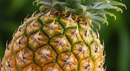 Fototapeta premium Pineapple Close Up View
