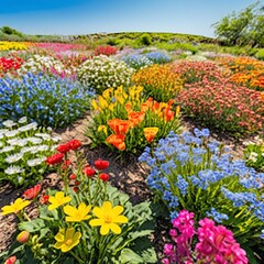flowers in the garden