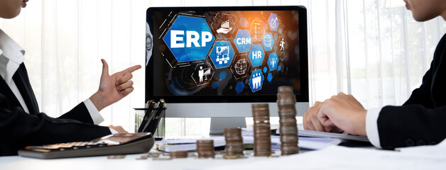 ERP enterprise resource planning software for brisk business to plan the marketing strategy