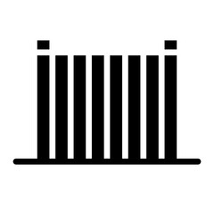 Tennis Net Glyph icons
