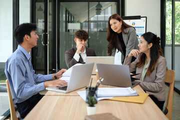 Business meeting in the office