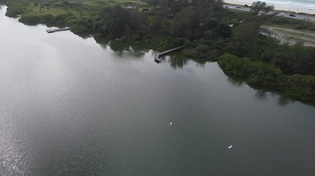 Imagens a&eacute;rea do Pior do Recreio, Rio de Janeiro