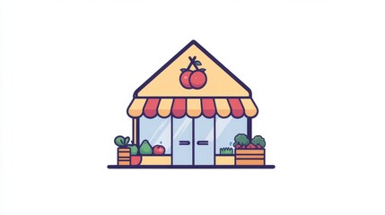 Icon for small businesses, good for any design.
