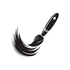 artistic paint brush stroke icons