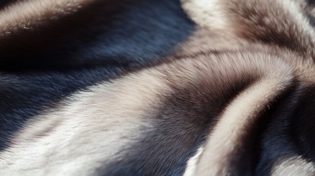 Soft mink fur texture background from a womens elegant mink fur coat