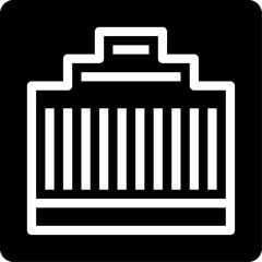 modem illustration on a white background     