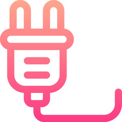 plug (2) illustration on a white background     