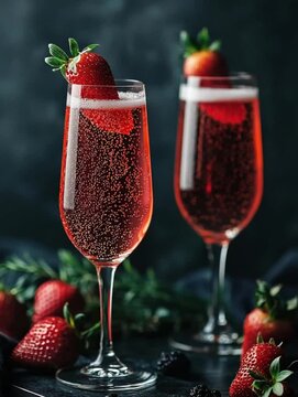 rossini cocktail video italian cocktail